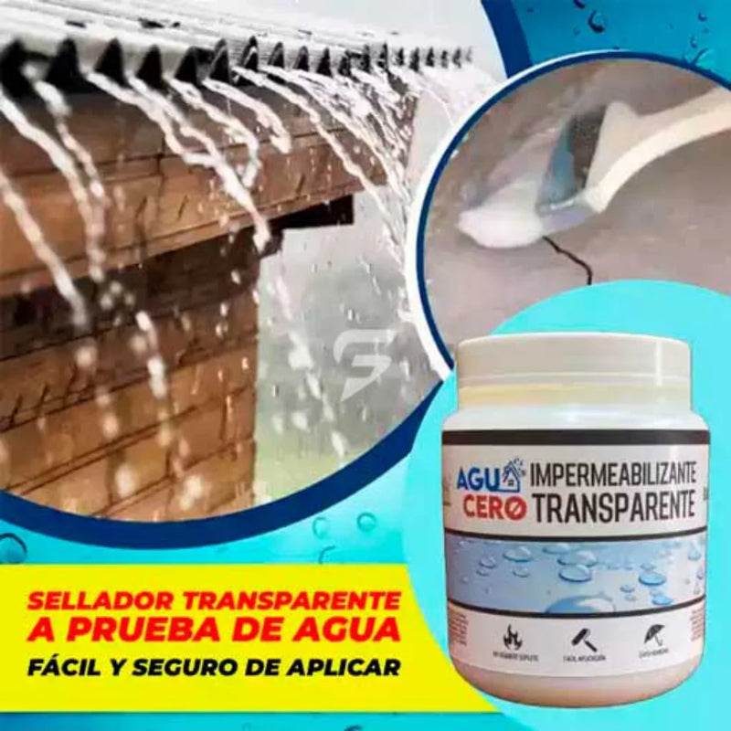 AGUA CERO PRO - Sellador Impermeabilizante Transparente -50% Off